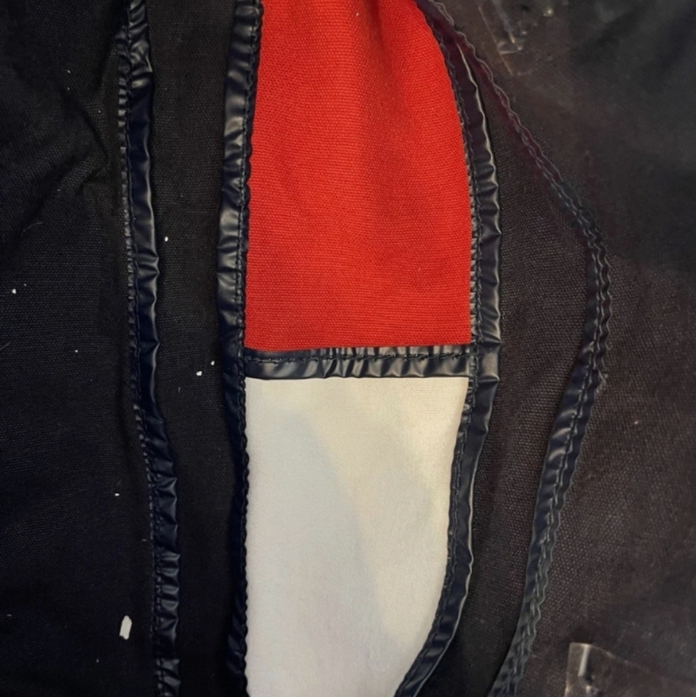 Vintage Unisex Tommy Hilfiger Mini Canvas Duffel/Travel Bag - Picture 5 of 5